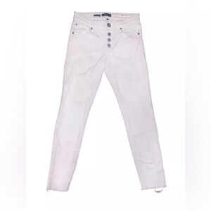 See Thru Soul Women 3 White Emma Ankle Skinny Jeans